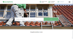 Desktop Screenshot of dakkapeloffertes.nl