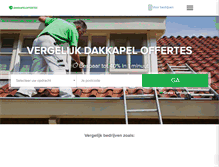 Tablet Screenshot of dakkapeloffertes.nl